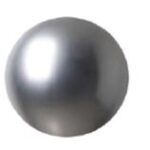 5" SPARKLE BALLOONS 100CT - SILVER..