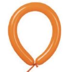 T260" LATEX BALLOONS 50CT - ORANGE..