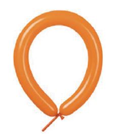 T260" LATEX BALLOONS 50CT - ORANGE..