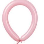 T260" LATEX BALLOONS 50CT - LIGHT PINK..
