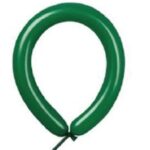 T260" LATEX BALLOONS 50CT  - HUNTER GREEN..