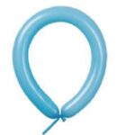 T260" LATEX BALLOONS 50CT  - LIGHT BLUE..
