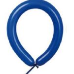 T260" LATEX BALLOONS 50CT - DARK BLUE..