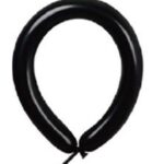 T260" LATEX BALLOONS 50CT  - BLACK..