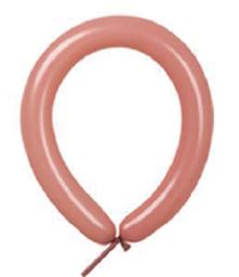 T260" LATEX BALLOONS 50CT- ROSEWOOD..