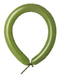 T260" LATEX BALLOONS 50CT - MATCHA..