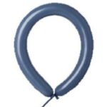 T260" LATEX BALLOONS 50CT - BLUE HAZE..