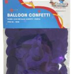 ROUND 1.5CM METTALIC CONFETTI 20GM-PURPLE