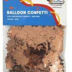 STAR 1.5CM METTALLIC CONFETTI 20GM- ROSEGOLD