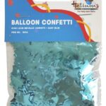 STAR 1.5CM METTALLIC CONFETTI 20GM- BABY BLUE