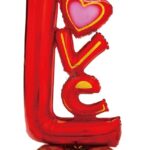 58" BIG LOVE AIRLOONZ PKG