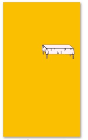 ORANGE - PLASTIC TABLECOVER 54"X108"