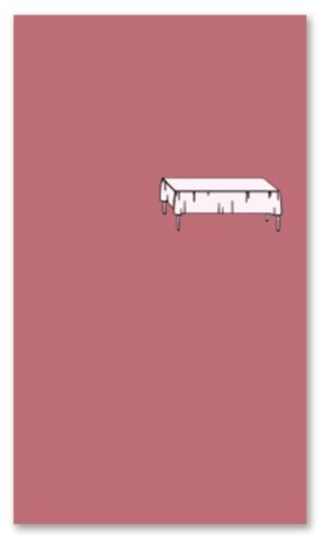 ROSE GOLD - PLASTIC TABLECOVER 54"X108"