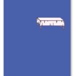 ROYAL BLUE - PLASTIC TABLECOVER 54"X108"