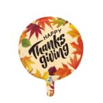 18C HAPPY THANKSGIVING FALL LEAVES
