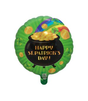 18C HAPPY ST. PATRICK'S DAY POT OF GOLD