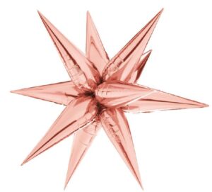40" -12D STARBURST - 12 LEAVES/SET - ROSE GOLD