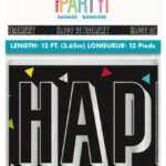 HAPPY RETIREMENT FOIL BANNER 12 FT.