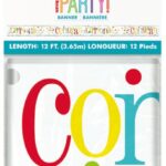 COLORFUL CONGRATULATIONS 12FT 1CT/12PK