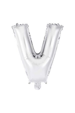 34" SILVER LETTER V