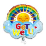 20SS GET WELL RAINBOW SUN & CLOUDS