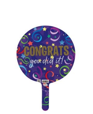 9C CONGRATS! YOU DID IT! PURPLE